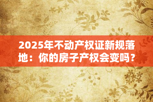 离婚证办理全流程及常见法律问题解析：从财产分割到子女抚养的避坑指南